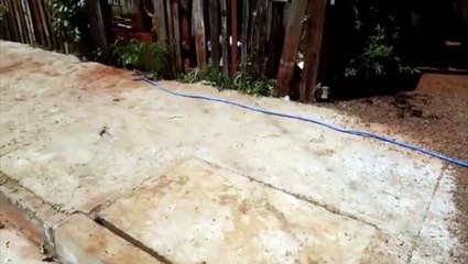 Princípio de incêndio é controlado em casa Bairro Interlagos