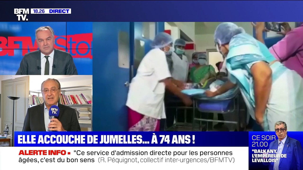 Une Indienne accouche de jumelles.... À 74 ans ! - 09/09