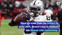 Antonio Brown Lands With Patriots After Raiders Release