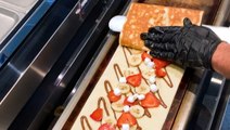 A restaurant in Miami makes sweet crepes that are 3 feet long