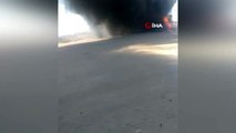 - Azez'de Petrol Tankeri Patladı: 2 Yaralı