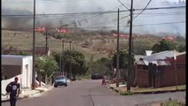 Incêndio atinge área de mata no Bairro Guarujá