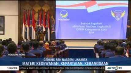 Скачать видео: Sekolah Legislatif Partai NasDem Angkatan ke-2 Sampaikan 3 Materi