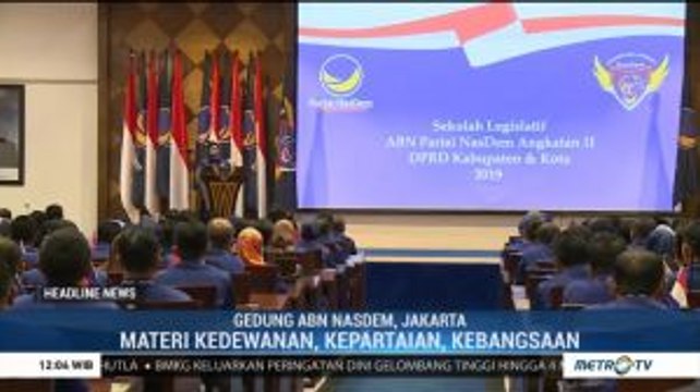 Sekolah Legislatif Partai NasDem Angkatan ke-2 Sampaikan 3 Materi