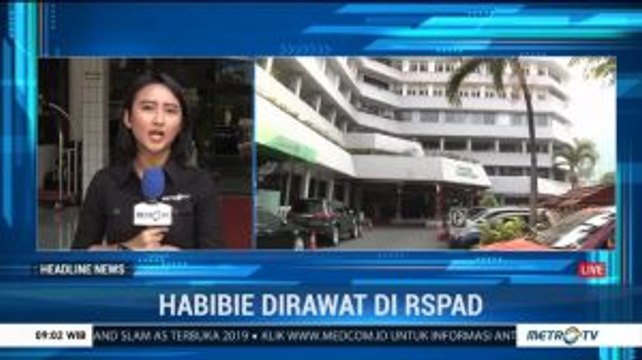 BJ Habibie Masih Jalani Perawatan Intensif di RSPAD