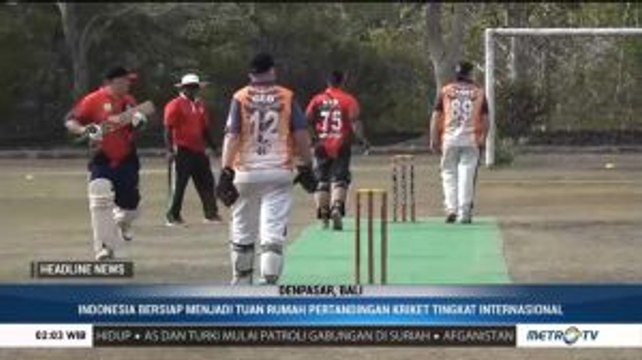 Indonesia Siap Jadi Tuan Rumah Kejuaraan Dunia Cricket 2020