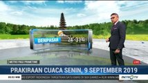 Prakiraan Cuaca, Senin 9 September 2019