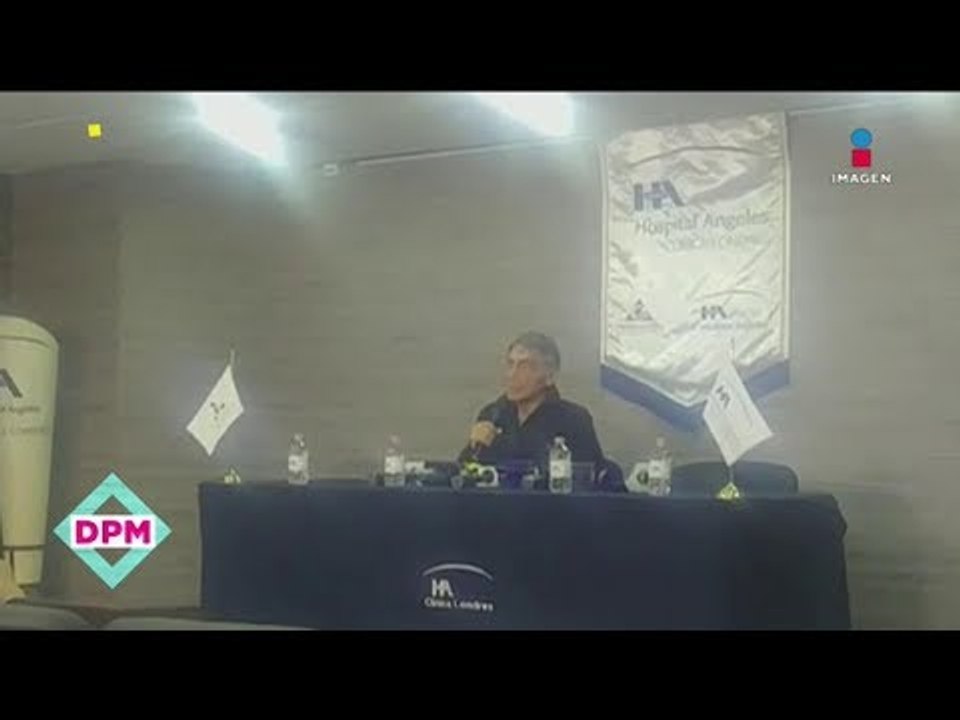Primeras palabras de Héctor Suárez tras salir d...