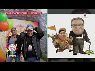 Cocina de solteros: ¡Salchipulpos vestidos con dip picante! | Sale el Sol