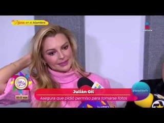 Julián Gil habla de las consecuencias por tomarse fotos con su hijo | Sale el Sol