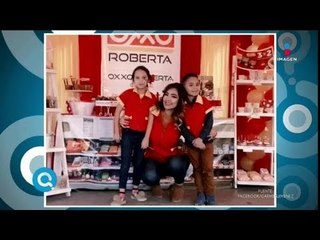 Niña celebra cumpleaños en el Oxxo | Qué Importa