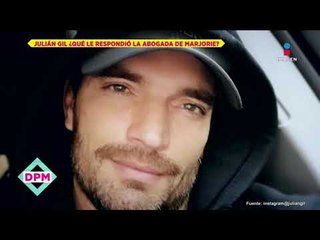 Abogados de Marjorie de Sousa le piden respeto a Julián Gil | De Primera Mano