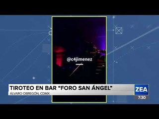 Balacera en Foro San Ángel deja tres personas lesionadas | Noticias con Francisco Zea