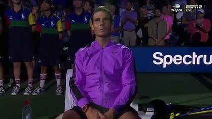 Rafael Nadal Crying After Winning His 19th Grand Slam US Open 2019