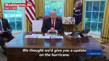 Trump Shows Map Of Hurricane Dorian With Sharpie Added, Defends Alabama Path