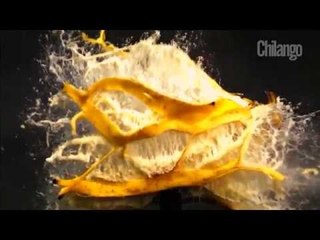 Objetos caseros destruidos con una bala