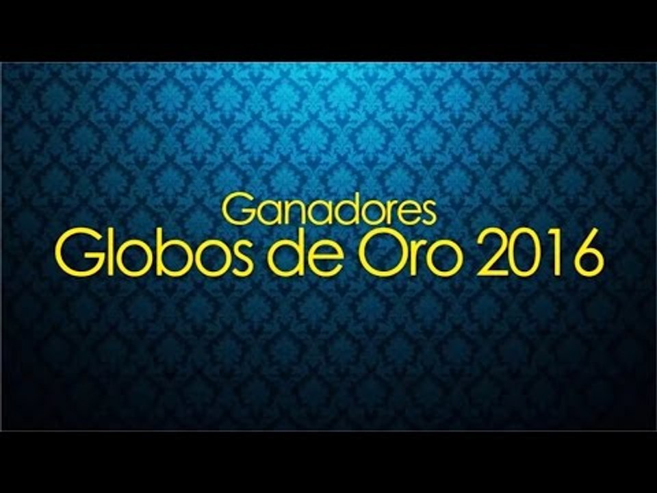 Globos de Oro 2016