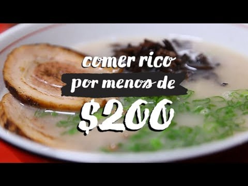 Comer rico por menos de 200 pesos: Wan-Wan Sakaba