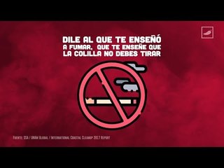 No tiren colillas de cigarro - Chilango #AlChile