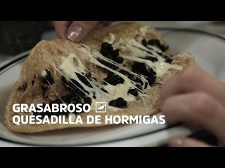 A comer rico y con insectos en el Mercado de San Juan #Grasabroso