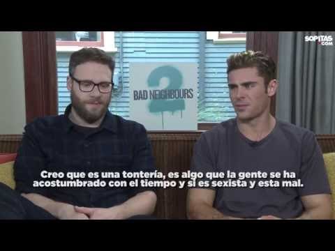 Zac Efron, Seth Rogen y Chlöe Grace Moretz sobre Neighbors Sopitas.com