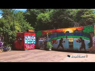 Visité la ciudad libre de Christiania en Dinamarca