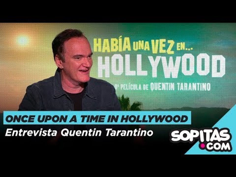 Quentin Taranto sobre Once Upon a Time in Hollywood, 25 años de Pulp Fiction  y su retiro