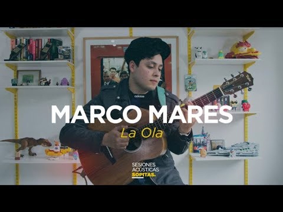 Marco Mares en la Sesiones Acústicas de Sopitas