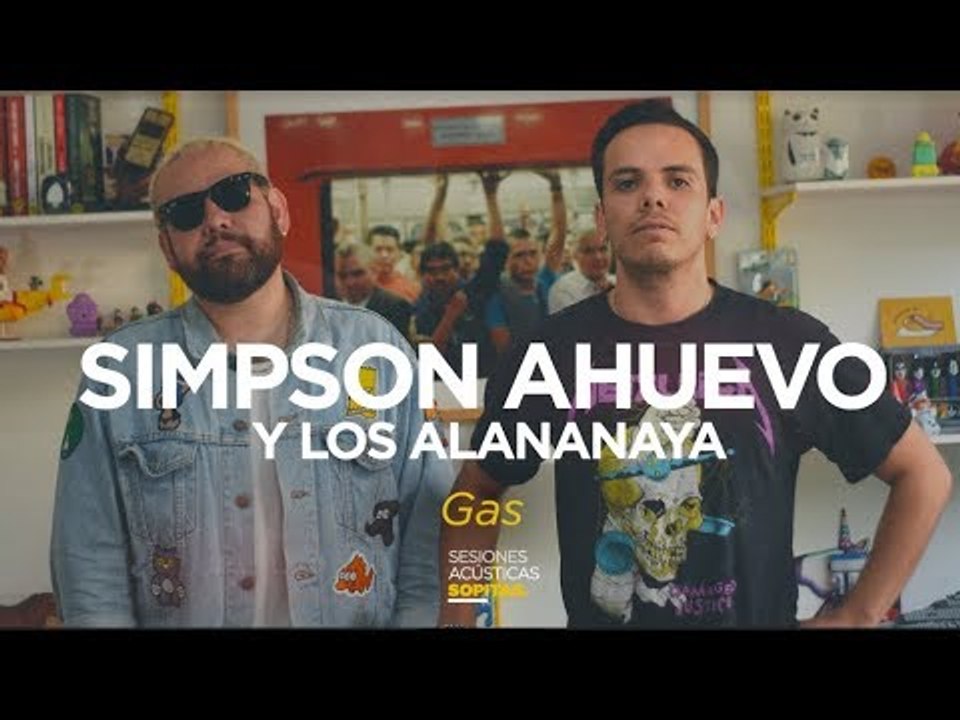 Simpson Ahuevo y Los Alananaya en las Sesiones Acústicas de Sopitas