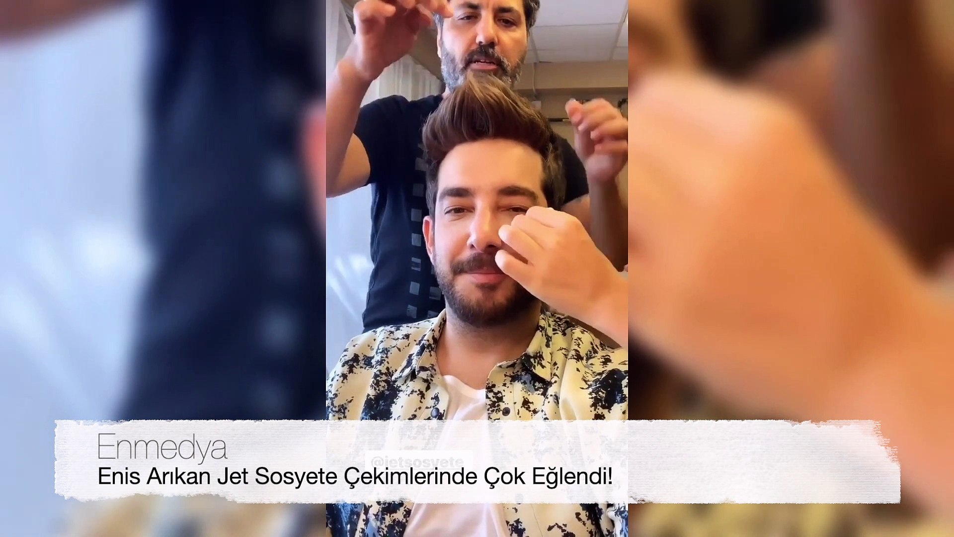 Enis Arıkan Jet Sosyete Çekimlerinde Çok Eğlendi! - Dailymotion Video