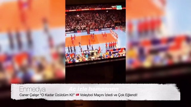 Caner Çalışır “O Kadar Üzüldüm Ki!” Voleybol Maçını İzledi ve Çok Eğlendi! | Caner Çalışır'nın İnstagram Hikayesi #Enmedya