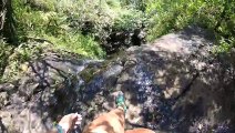 Painful Fall off Hawaiian Waterfall