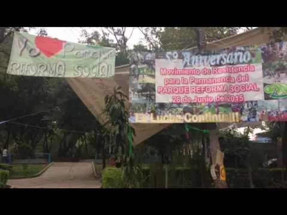REFORMA SOCIAL PARQUE EN RIESGO