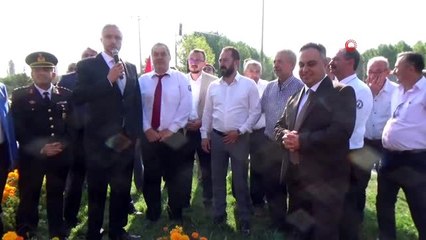 "Simav Zeybeği Anıt Heykeli" törenle açıldı