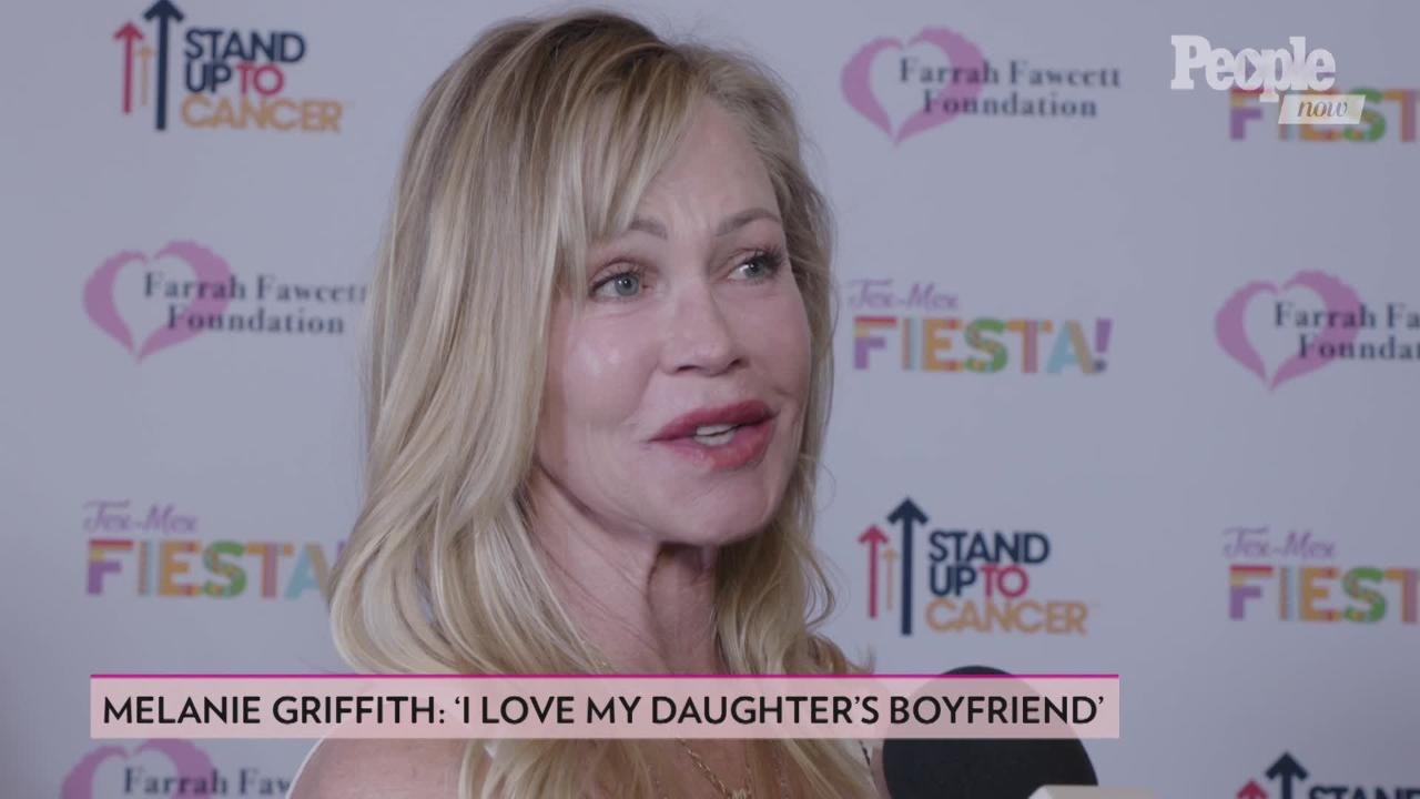 Melanie Griffith Loves Dakota Johnson's Boyfriend Chris Martin: 'They're an Awesome Couple'