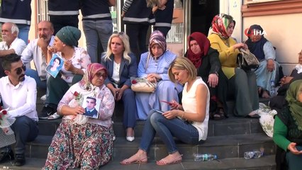 HDP önünde eylem yapan aile sayısı 18'e yükseldi