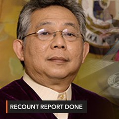 Justice Caguioa finished with report on pilot recount in Marcos poll protest