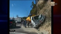 Chofer causante de accidente de tránsito registra más de 50 multas