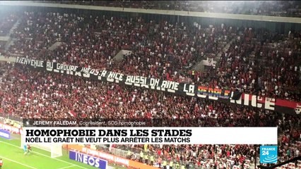 "Noël le Graët n'a pas conscience de la gravité de l'homophobie dans les stades"