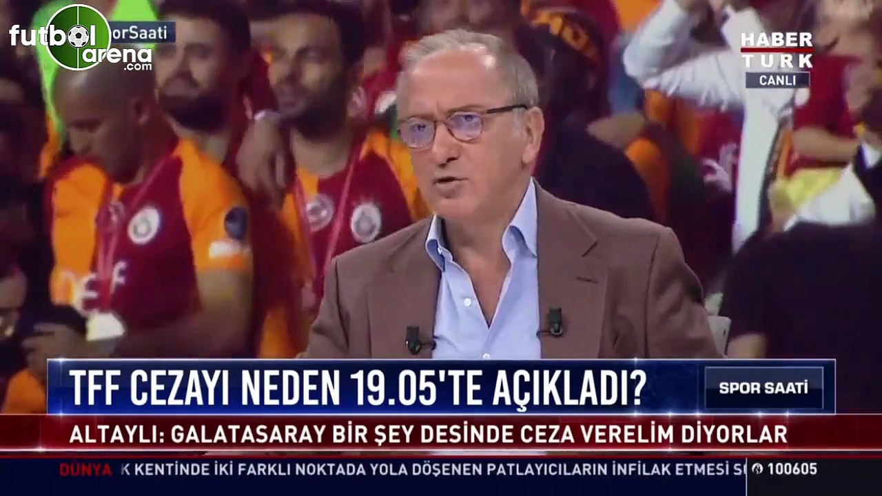 Fatih Altaylı: "Nihat Özdemir, TFF Başkanı falan değil"