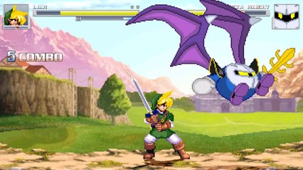 Link VS Meta Knight - MUGEN