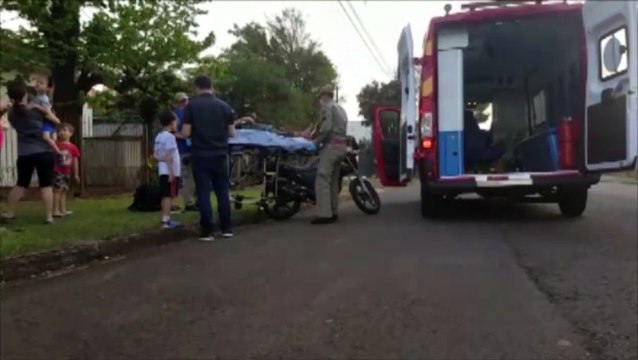 Siate atende jovem ferido no Bairro São Cristóvão