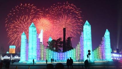 This Enormous “Ice City” in China is a Real Life Winter Wonderland