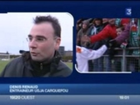 16ème de finale - Coupe de France - Carquefou 2 - Nancy 1