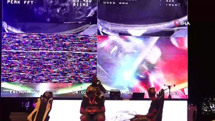 Teknoloji Festivali’nde dronelardan ay-yıldızlı gösteri