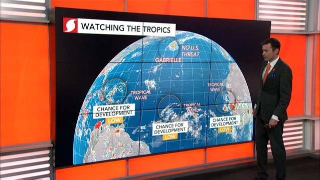 Meteorologists monitoring several areas of interest in Atlantic