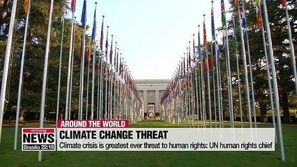 UN says climate crisis is greatest ever threat to human rights