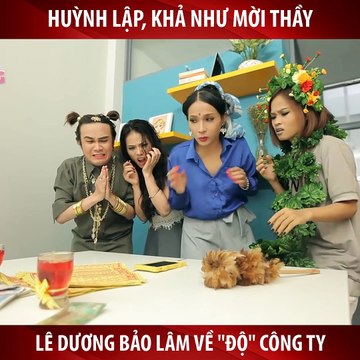 HUỲNH LẬP, KHẢ NHƯ MỜI THẦY LÊ DƯƠNG BẢO LÂM VỀ ĐỘ