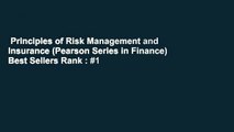 Principles of Risk Management and Insurance (Pearson Series in Finance)  Best Sellers Rank : #1