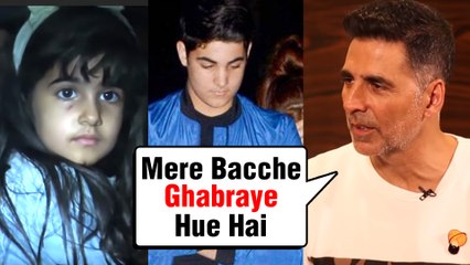 Akshay Kumar’s Daughter UNCOMFORTABLE To Face Media | Akshay’s HONEST Confession